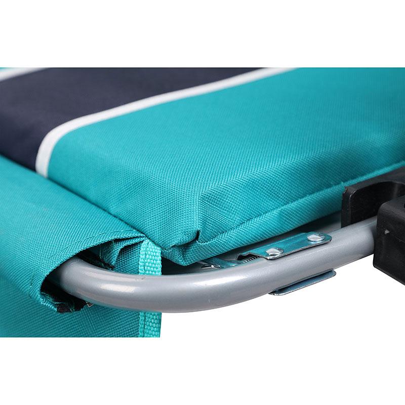 Alpha Camp Green Stadium Chair with Back and Arm Rest